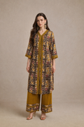 Batik Print Wide Leg Co-Ord