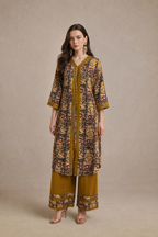Batik Print Wide Leg Co-Ord