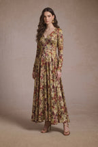 Botanical Lace corset dress