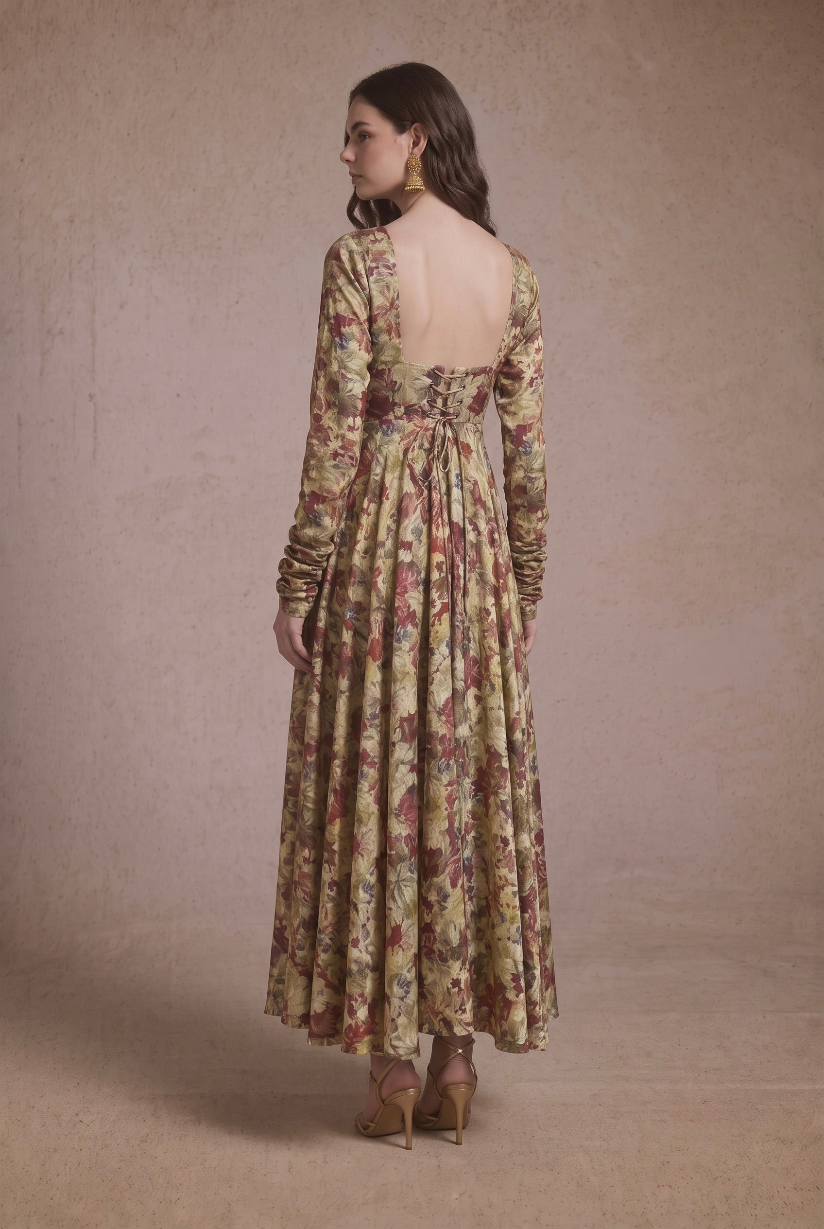 Botanical Lace corset dress