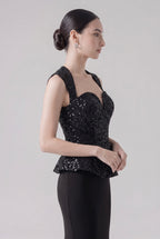 NYX Sequined couture gown