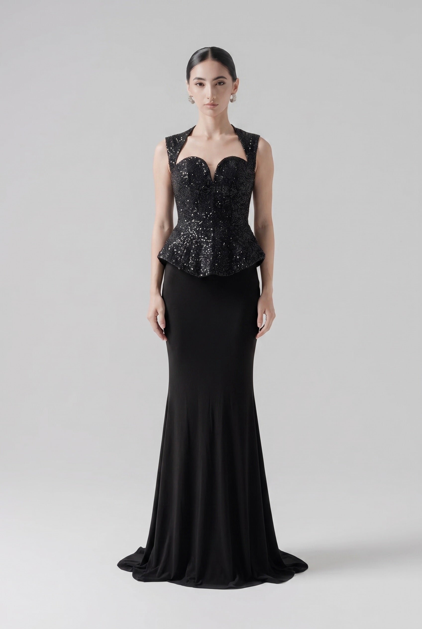 NYX Sequined couture gown