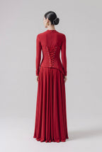 Rubina Beaded Corset Gown