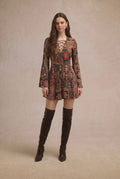 Tapestry Mini Dress