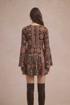 Tapestry Mini Dress