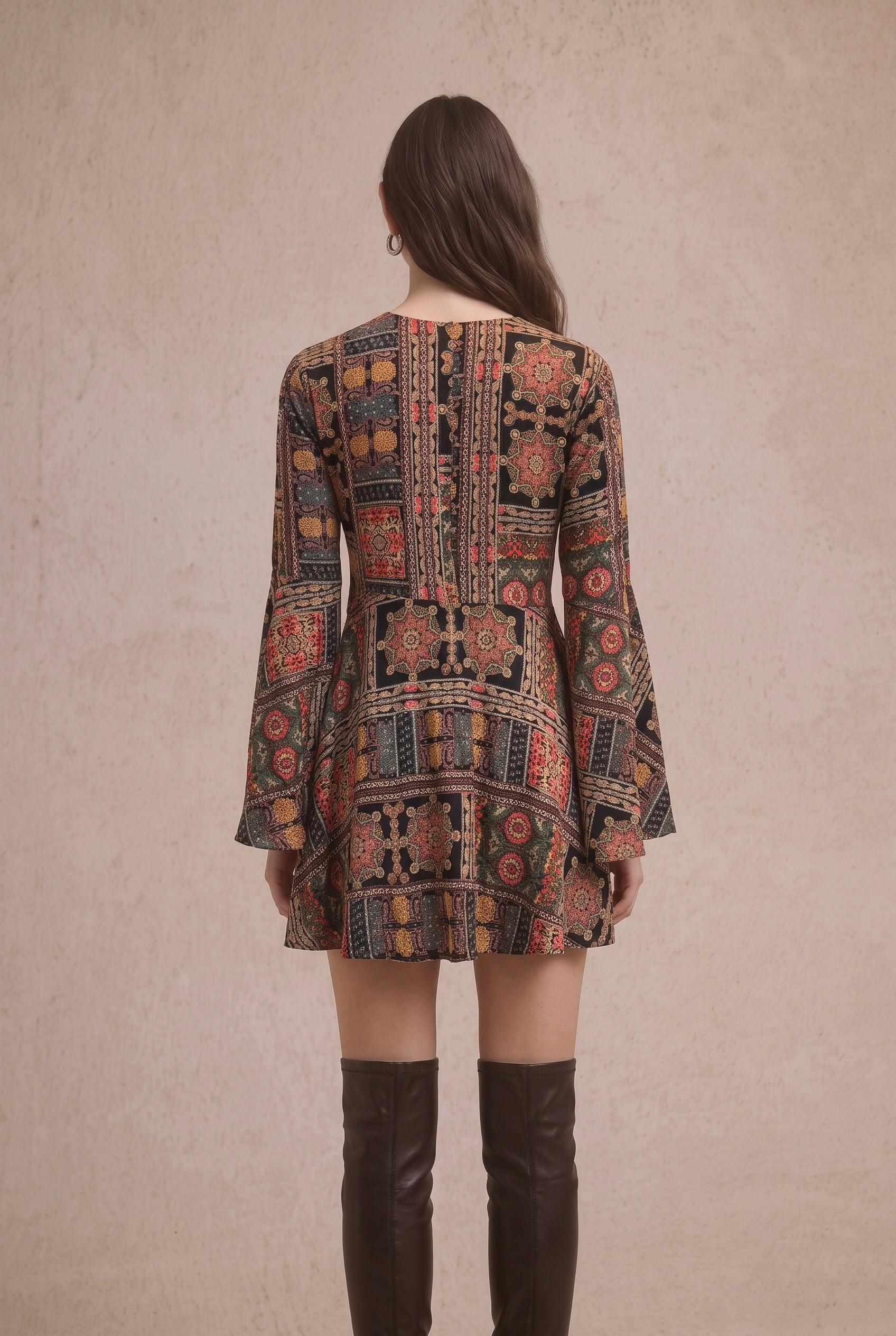Tapestry Mini Dress